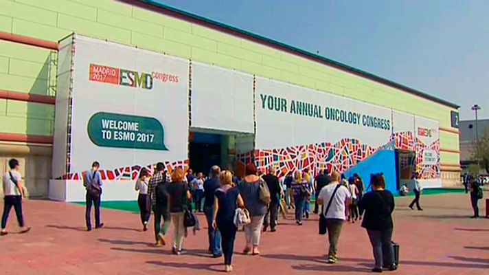 Telediario 1 - Madrid acoge la mayor reunión de Europa de expertos en la lucha contra el cáncer