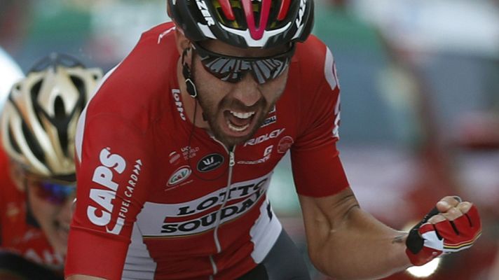 Telediario 1 - De Gendt esfuma el sueño de García Cortina