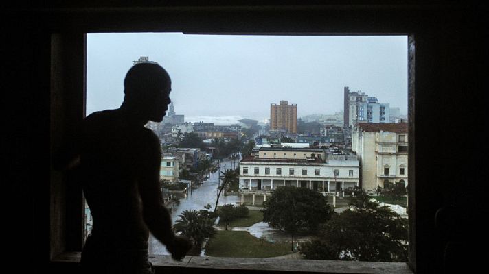 Telediario 1 - El huracán Irma también ha golpeado con fuerza Cuba