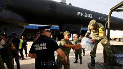 La ayuda empieza a llegar a las zonas más afectadas por el terremoto en México