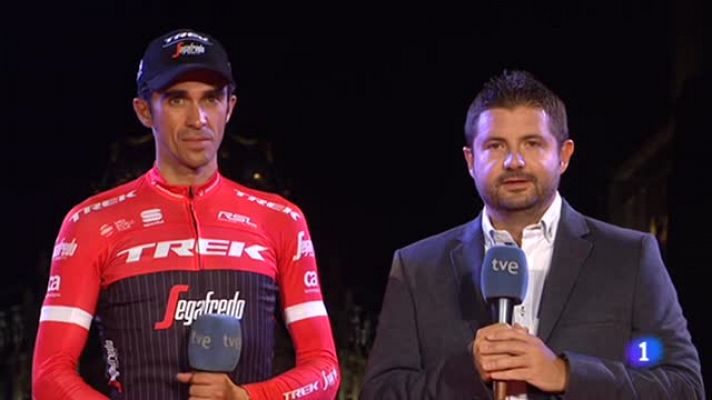 Vuelta 2017 | Contador: "Solamente puedo decir gracias"
