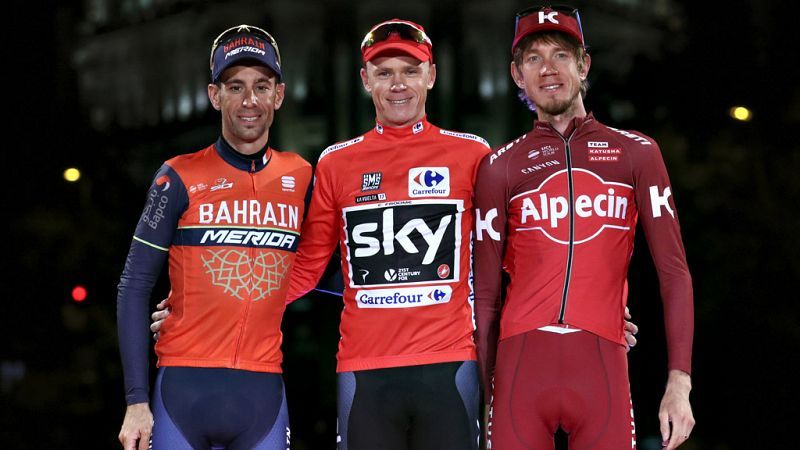 El britnico Chris Froome (Sky) calific su primer triunfo en la Vuelta como "sencillamente increble", ya que por primera vez un ciclista logra con un mes de diferencia el Tour y la Vuelta, xito que persegua desde hace seis aos.