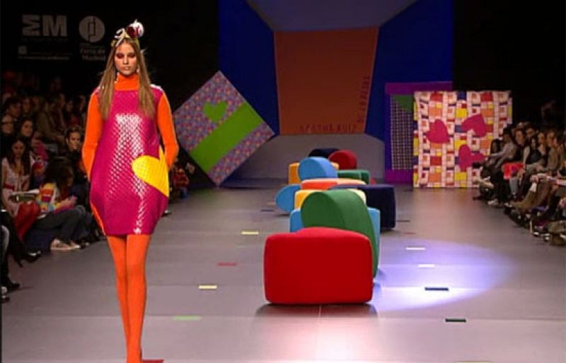  Desfile de la colección de Agatha Ruíz de la Prada para la temporada Otoño-Invierno 2009-2010