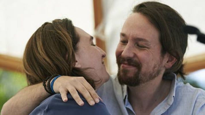 Telediario 1 - Iglesias clama en la Diada: "Visca Catalunya lliure i sobirana!