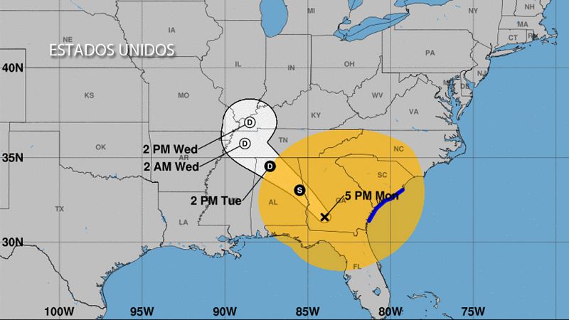 ¿Hacia dónde se dirige el huracán Irma?