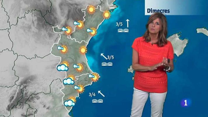 L'informatiu - Comunitat Valenciana - El tiempo en la Comunidad Valenciana - 11/09/17