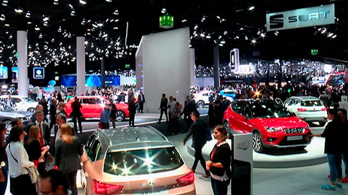 Telediario 1 - Arranca el salón del automóvil de Frankfurt