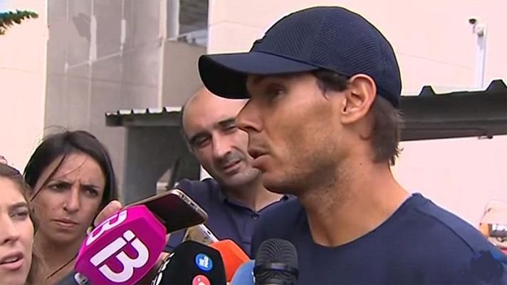 Telediario 1 - Nadal, sobre el tema catalán: "La situación es límite"