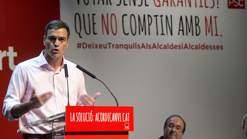 Los alcaldes del PSC se rebelan contra el referéndum "ilegal" y denuncian "amenazas" 