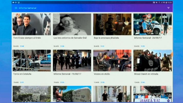 RTVE.es estrena nueva aplicación de noticias 'Informativos 24 Horas'