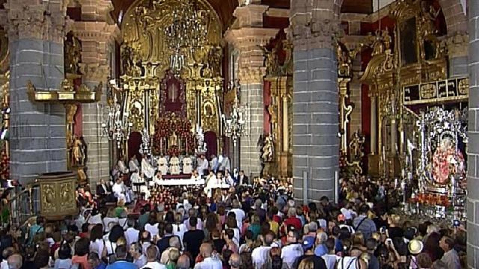 Especiales TVE Canarias : Misa y procesión Nuestra Señora del Pino parte 1 - 08/09/2017 | RTVE Play