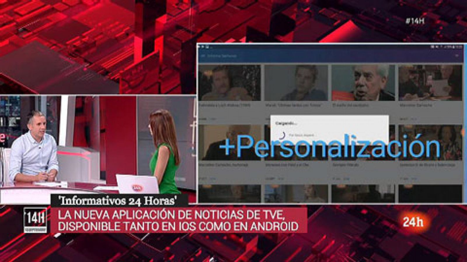 Noticias 24h: RTVE estrena la nueva aplicación 'Informativos 24 horas' | RTVE Play