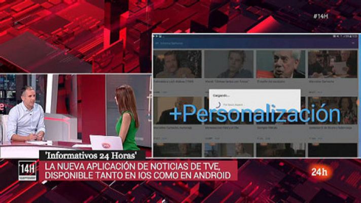 RTVE estrena la nueva aplicación 'Informativos 24 horas'