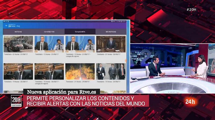 Informativo 24h - Así es la aplicación 'Informativos 24 Horas' de RTVE