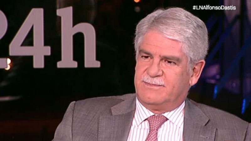 Alfonso Dastis: los independentistas "ya han constatado que no tienen apoyo institucional en ningún país"