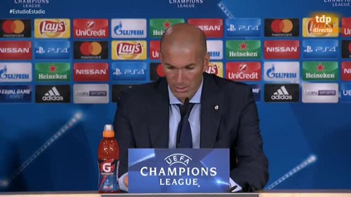 Estudio Estadio - Zidane: "Nos faltó ritmo en la primera parte"