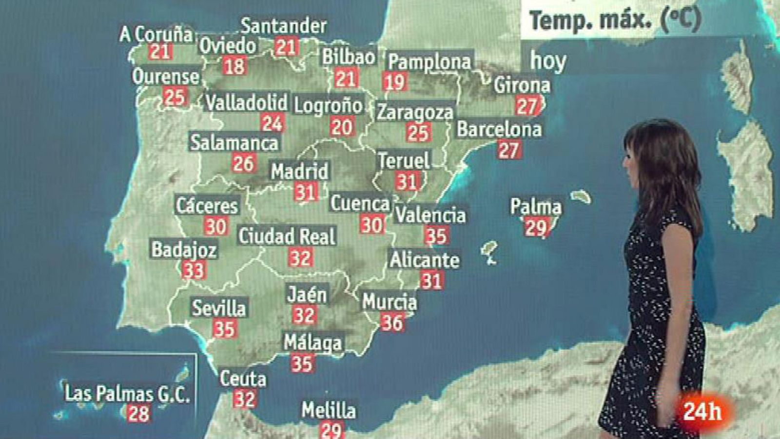 Entra un frente por el norte y bajan las temperaturas