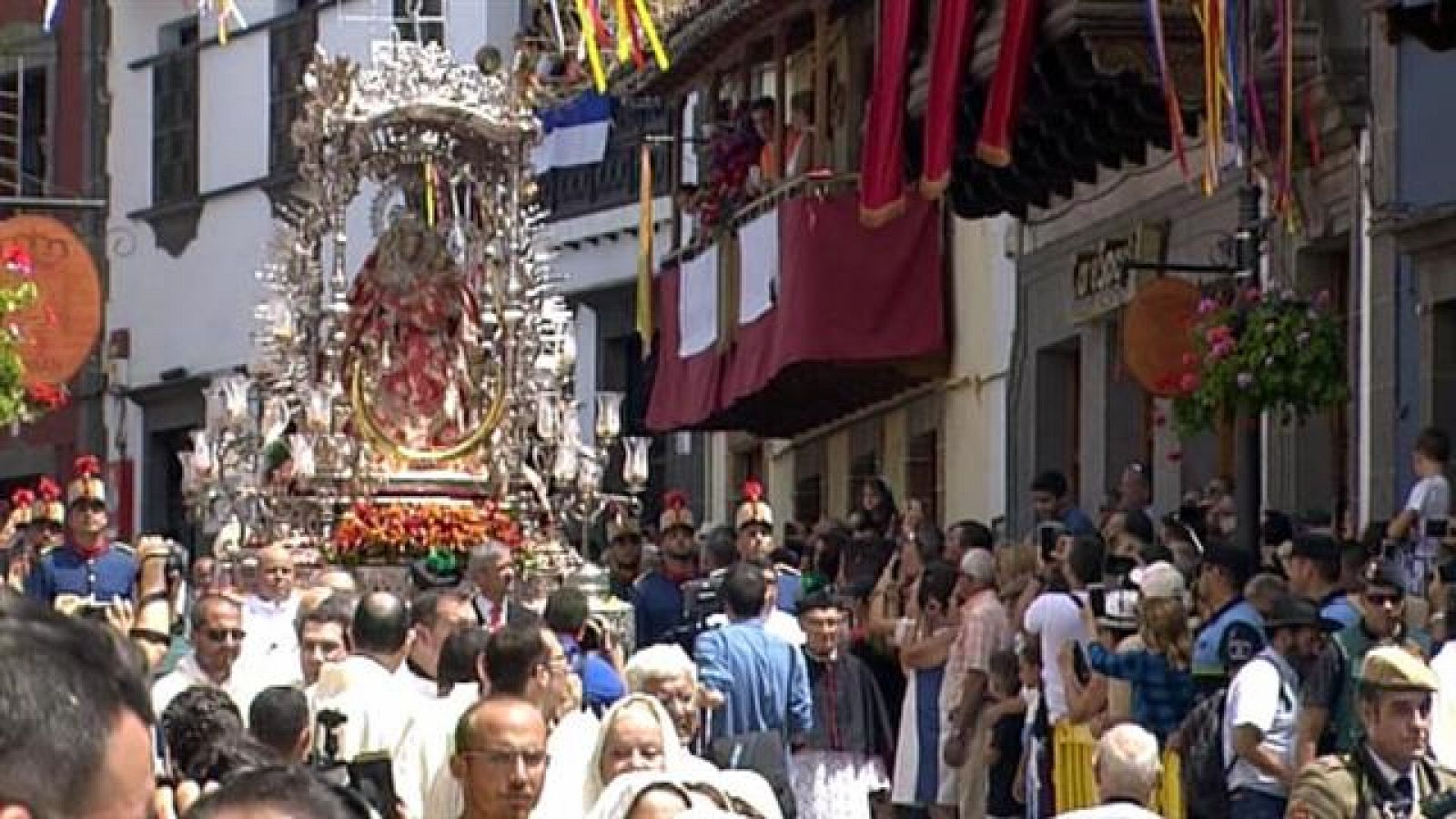 Especiales TVE Canarias : Misa y procesión Nuestra Señora del Pino parte 2 - 08/09/2017 | RTVE Play