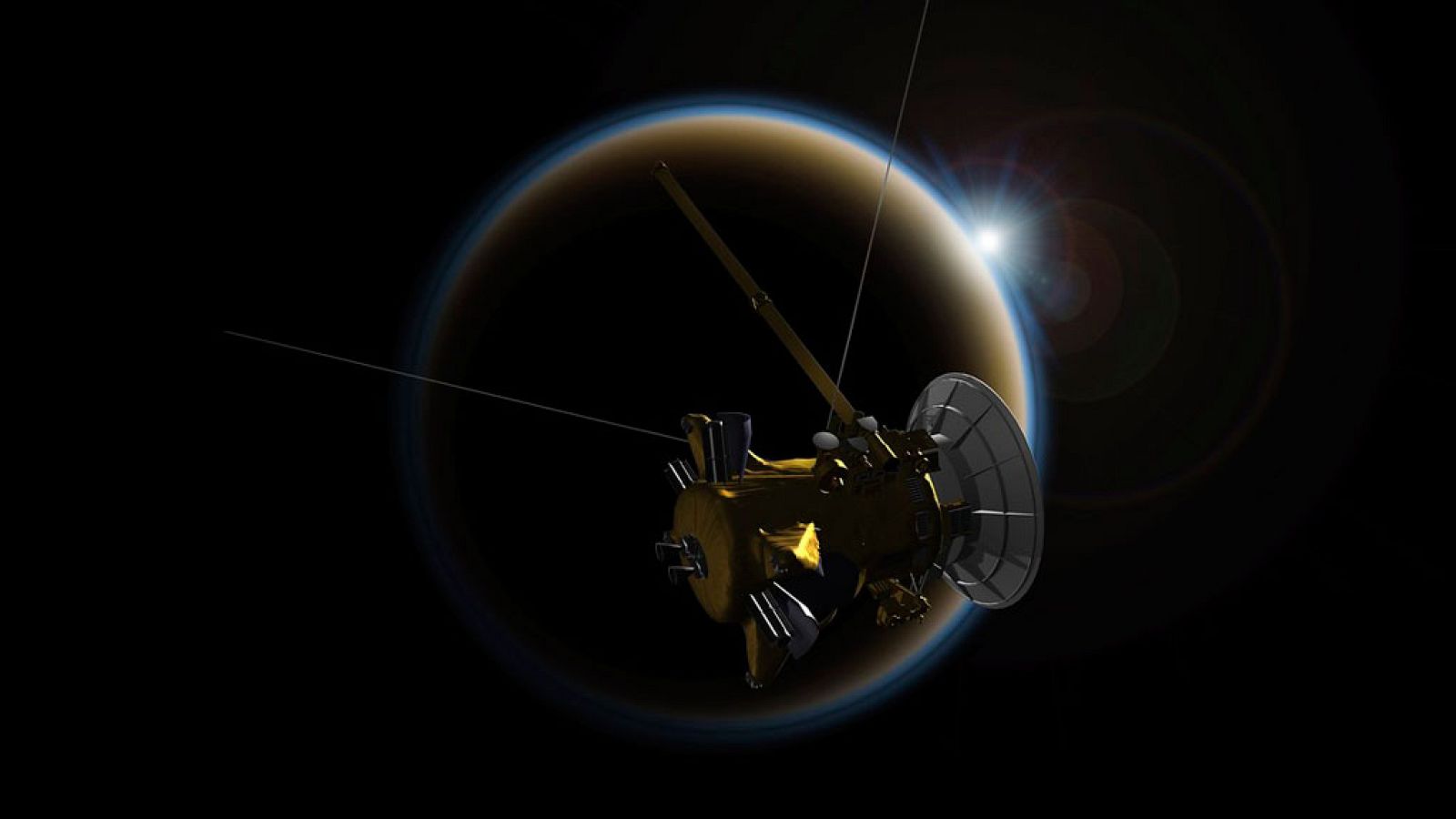 La misión de la sonda Cassini  llega a su fin tras trece años