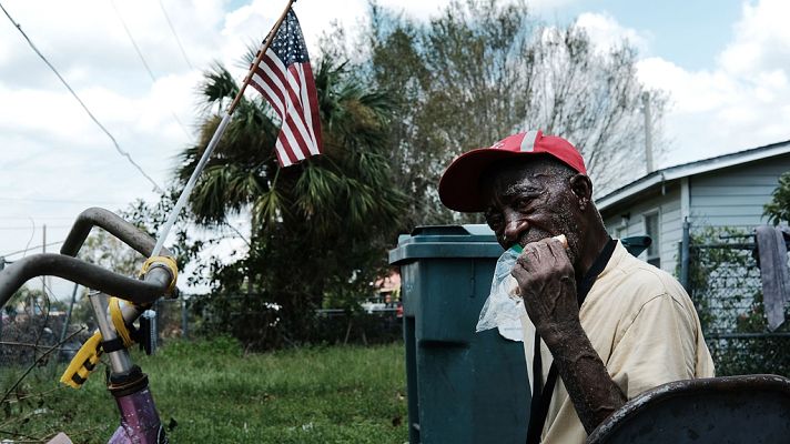 Telediario 1 - Florida afronta una difícil recuperación tras el paso de Irma
