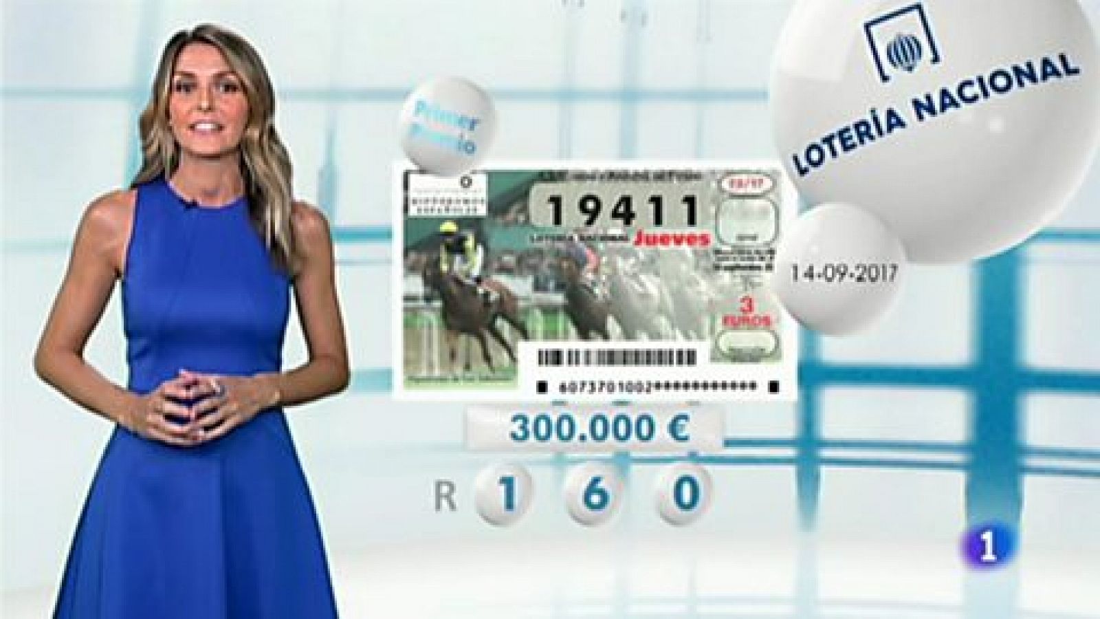 Loterías: Lotería Nacional + La Primitiva + Bonoloto - 14/09/17 | RTVE Play