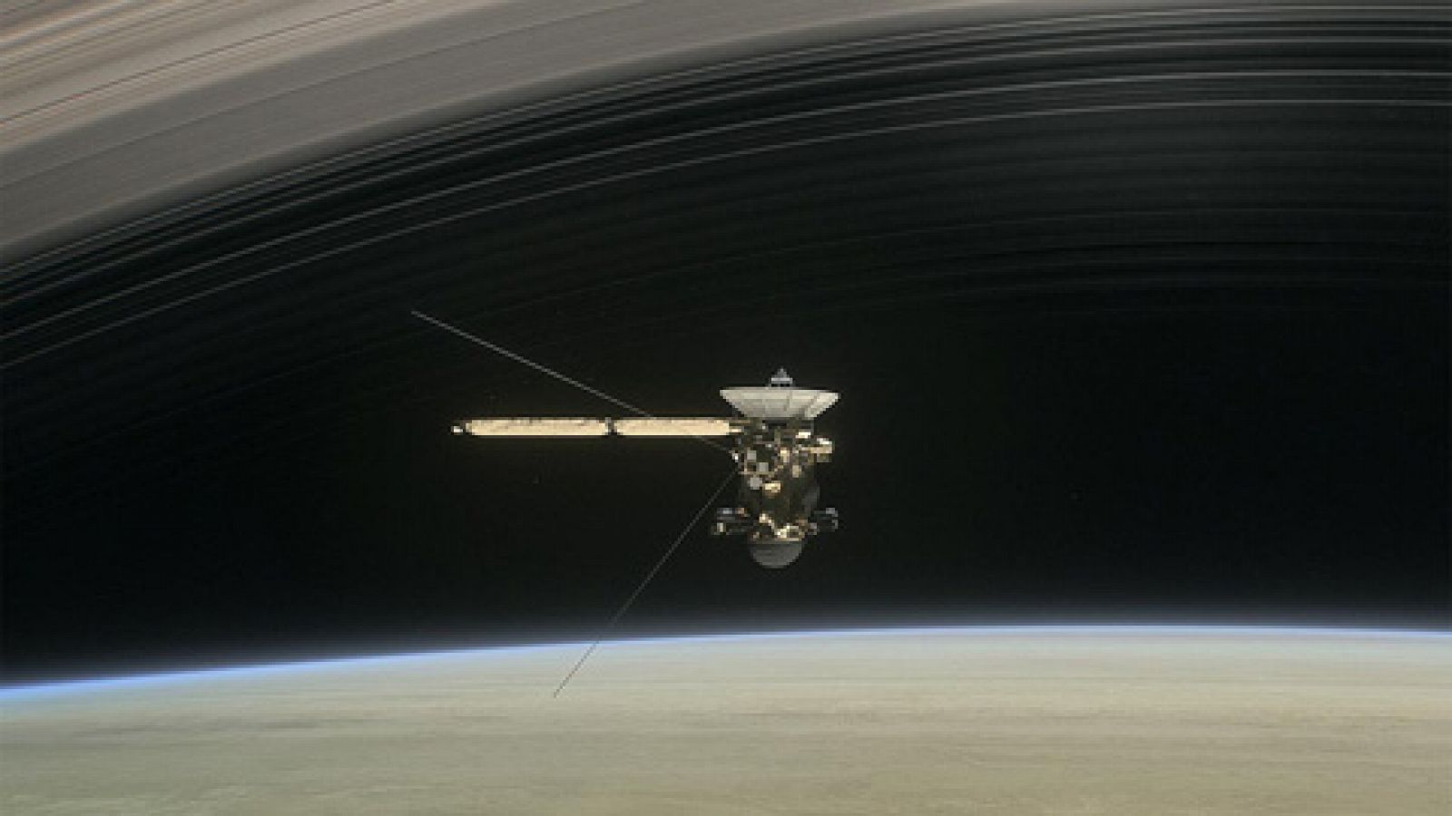 Sin programa: La misión Cassini echa el telón definitivo tras escribir una página de oro para la ciencia | RTVE Play
