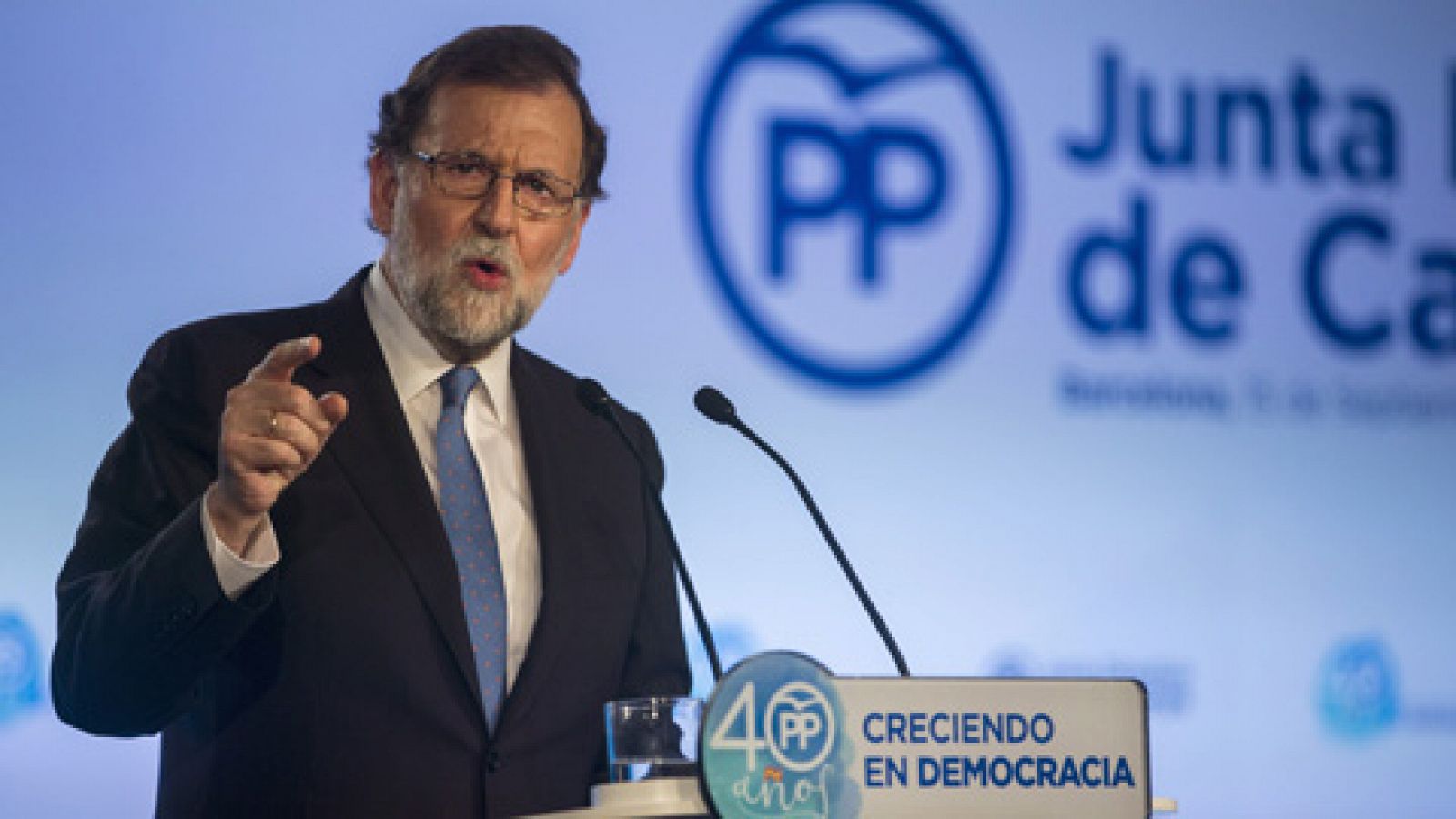 Noticias 24h: Rajoy: "Lo digo con la misma serenidad que firmeza, no habrá referéndum" | RTVE Play