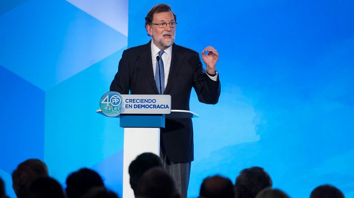 Telediario 1 - El presidente del Gobierno insiste: "No habrá referéndum, no lo habrá"