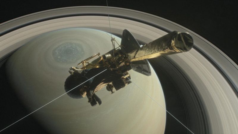 La NASA anuncia la desintegración de la sonda Cassini en la atmósfera de Saturno