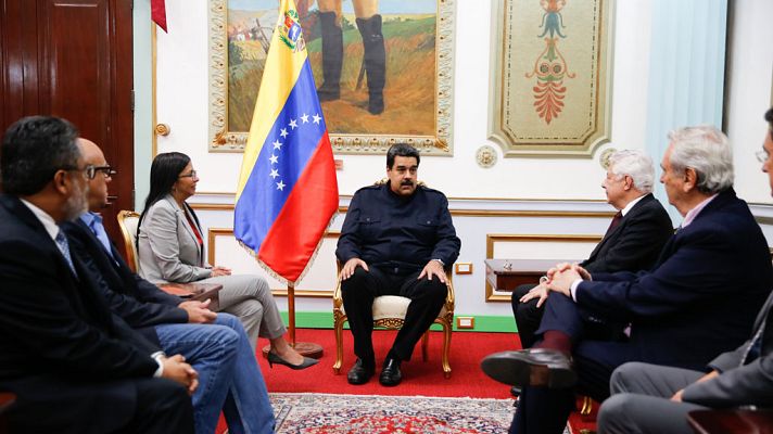  - Maduro dice que está cerca un acuerdo con la oposición para dialogar