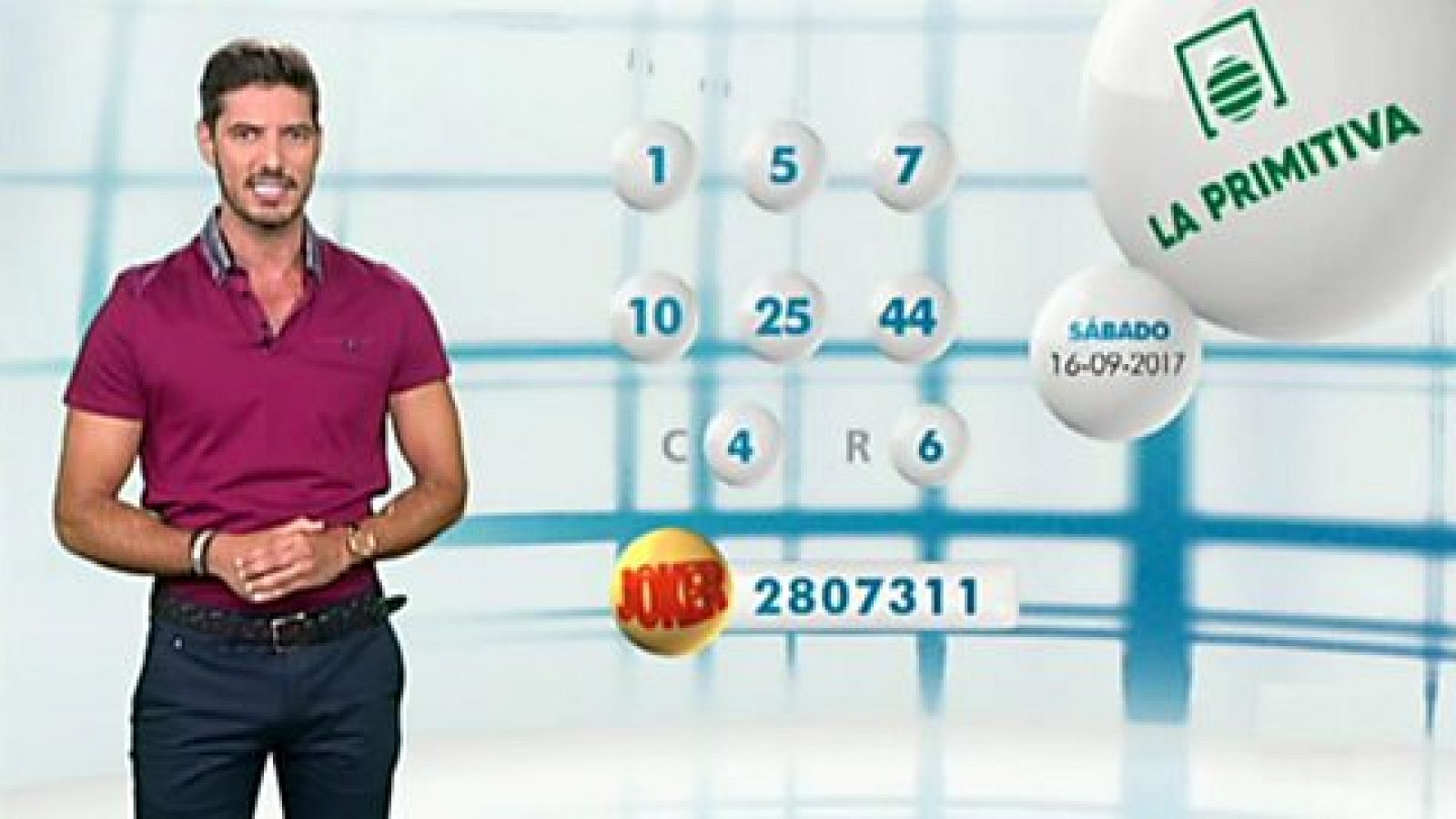Loterías: Bonoloto+Primitiva - 16/09/17 | RTVE Play