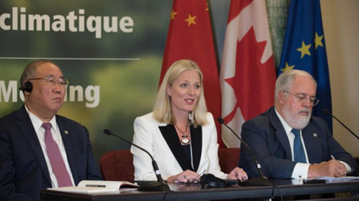 La Unión Europea reitera en Canadá su compromiso con el Acuerdo climático de París