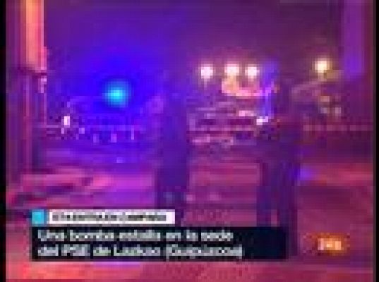 - Bomba en una sede del PSE