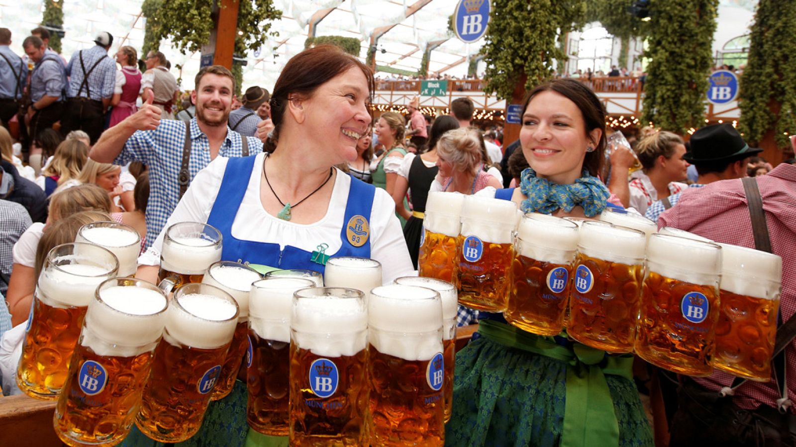 Millones de personas en el primer fin de semana del Oktoberfest