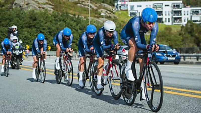 Ciclismo - Campeonato del Mundo en Carretera. Contrarreloj Femenina por Equipos, desde Bergen - ver ahora