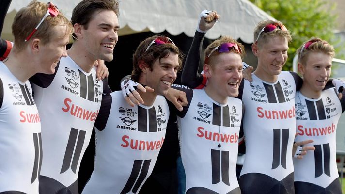 El Sunweb, campeón del mundo contrarreloj 2017