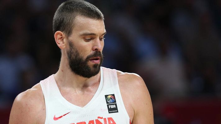 Telediario 1 - Los jugadores de la selección elogian a Juan Carlos Navarro