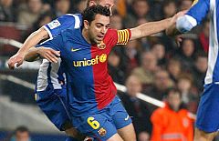 Xavi: 'El árbitro se ha equivocado'