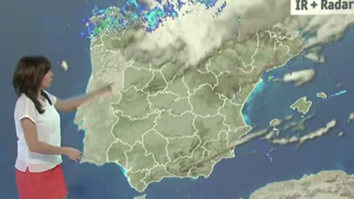 Precipitaciones en el norte y Baleares y nieve en Pirineos