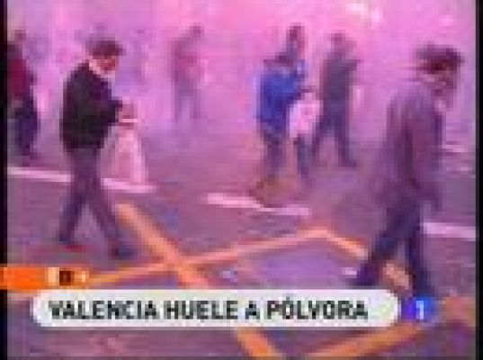 Valencia huele a pólvora