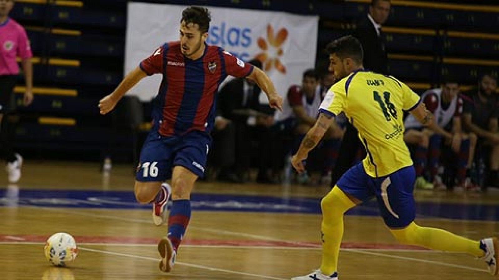 Sin programa: LNFS Resumen jornada 1 | Gran Canaria 1-10 UD Levante | RTVE Play