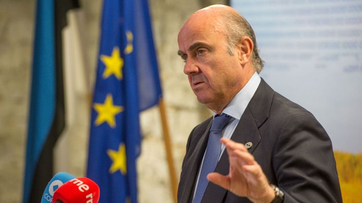 Telediario 1 - De Guindos advierte sobre las consecuencias económicas de una hipotética secesión de Cataluña