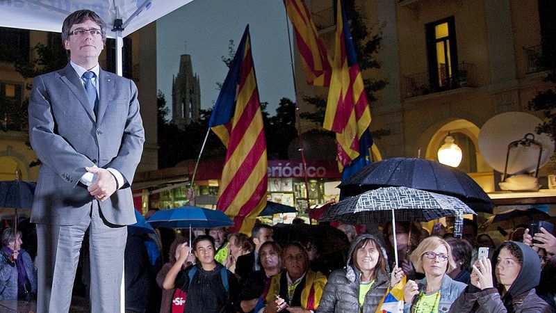 La Guardia Civil registra la compañía de aguas de Girona por malversación cuando Puigdemont era alcalde