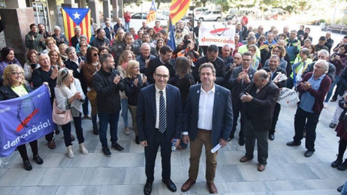 Los tres primeros alcaldes citados como investigados por el referéndum del 1-O se niegan a declarar