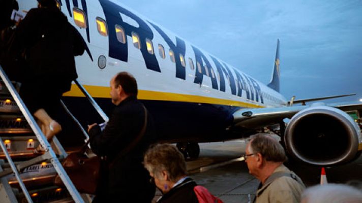 Ryanair continúa con las cancelaciones de muchos de sus vuelos en toda Europa