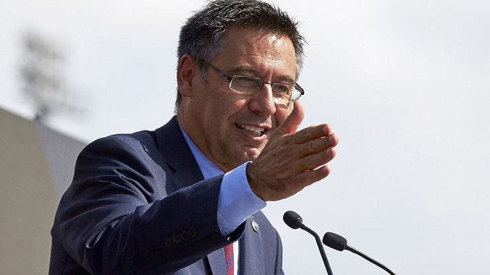Telediario 1 - Bartomeu: "Neymar debió ser honesto"
