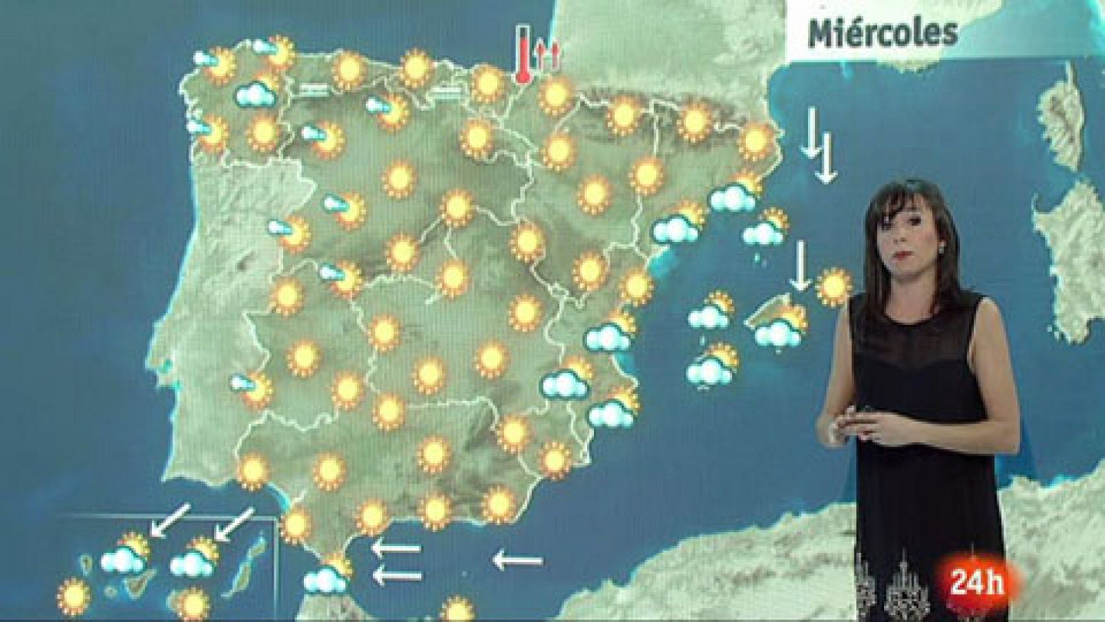 El tiempo: Tiempo estable y temperaturas al alza en casi toda España | RTVE Play