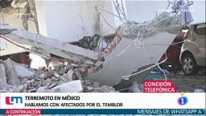 La mañana - Terremoto en México