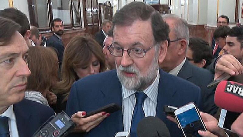 Rajoy: "Ningún estado democrático acepta lo que están planteando estas personas"