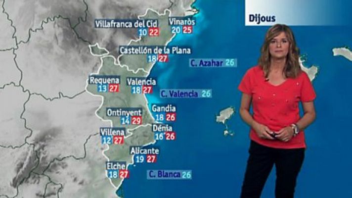 L'informatiu - Comunitat Valenciana - El tiempo en la Comunidad Valenciana - 20/09/17